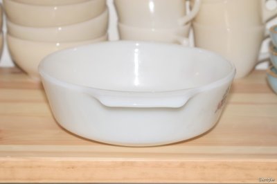 画像1: Fire-King Ovenware Dish Vegetable