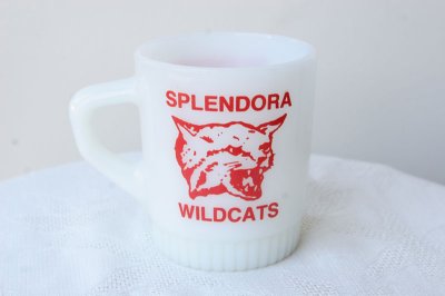 画像1: Fire-King スタッキングマグ Splendora Wildcats