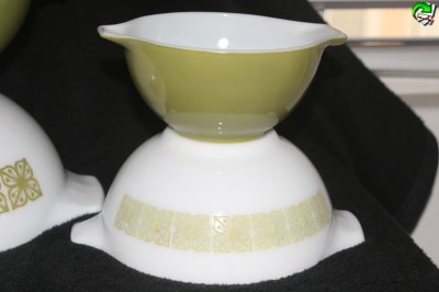 画像3: PYREX ミキシングボール4個セット（グリーン）