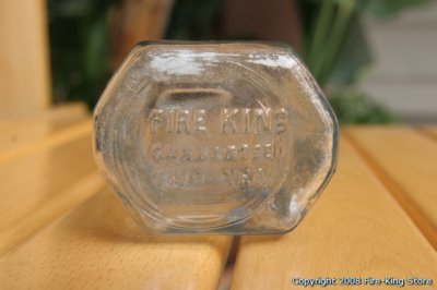画像3: Fire-King透明ガラス瓶