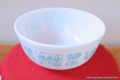 画像1: OLD PYREX ミキシングボールFarmer