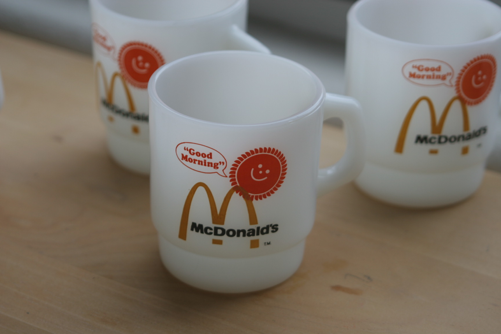 Fire-King マクドナルドマグ (Good Morning! McDonald's Mug 